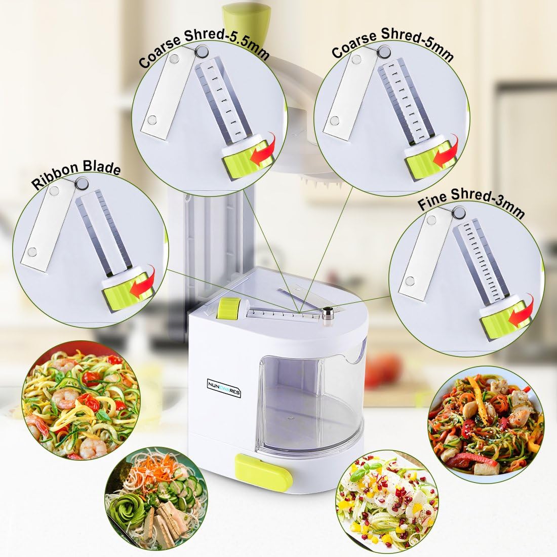 Universal Food Spiralizer